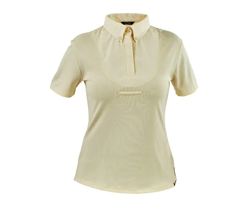 Aubrion Short Sleeve Tie Shirt in Yellow