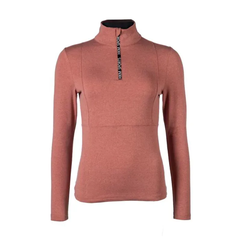 Hkm Supersoft II Melange Functional Shirt in Copper