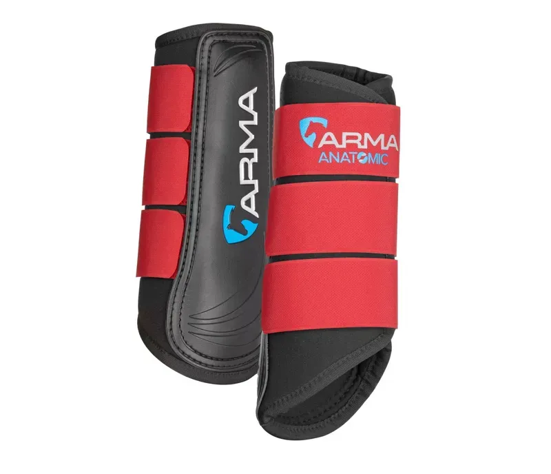 Arma Neoprene Brushing Boots in Deep Red