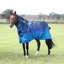 Tempest Original 50 Turnout Rug and Neck Set in Blue Skeleton