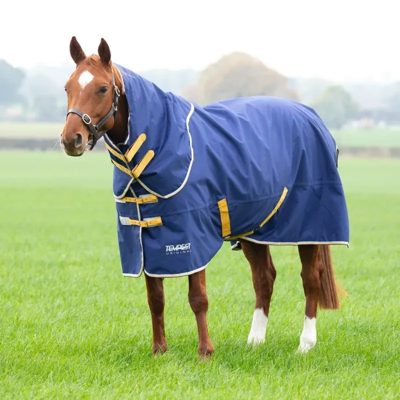Tempest Original 50 Turnout Rug and Neck Set in Navy