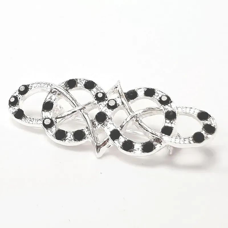 Equetech Celtic Stock Pin in Silver