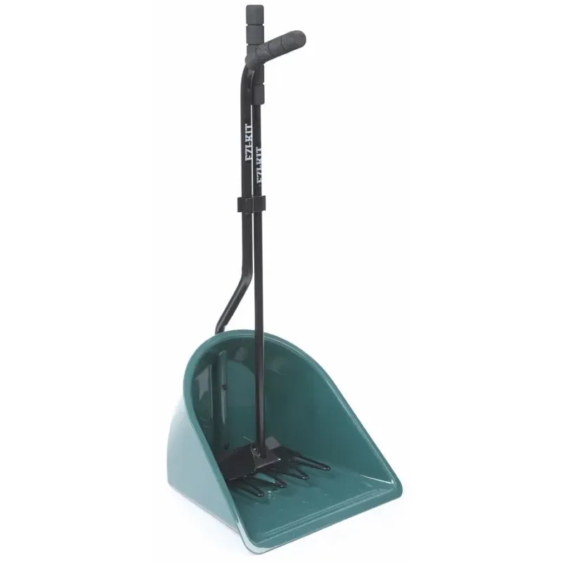 Ezi-Kit Manure Scoop in Dark Green