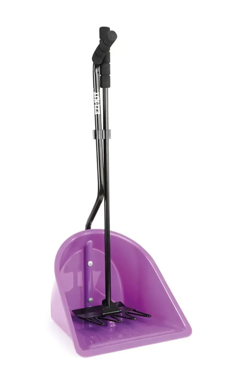 Ezi-Kit Manure Scoop in Purple