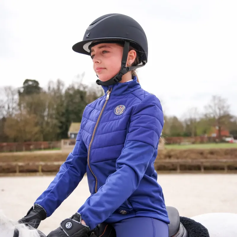 Aubrion Young Rider Team Insulated Jacket Navy