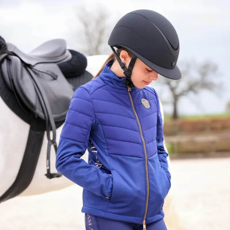 Aubrion Young Rider Team Insulated Jacket Navy-2