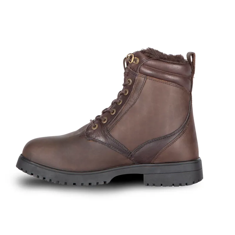 Moretta Varese Lace Country Boots Brown-1