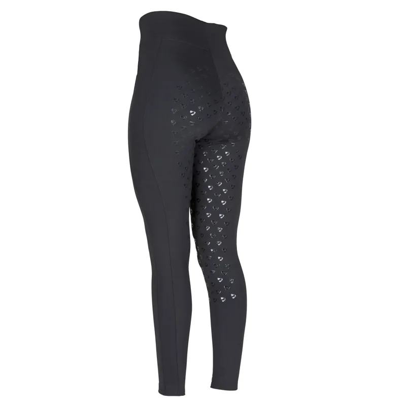 Aubrion Eltar Young Riders Riding Tights Black-1