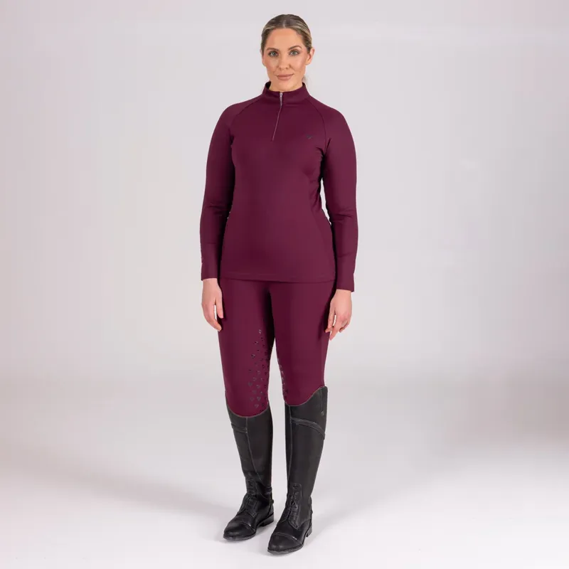 Aubrion Eltar Base Layer Black Cherry-1