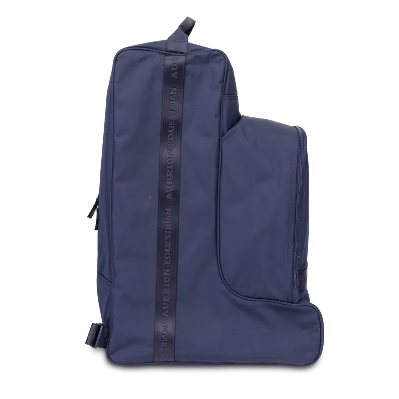 Aubrion Equestrian Hat Whip and Boot Bag Navy-1