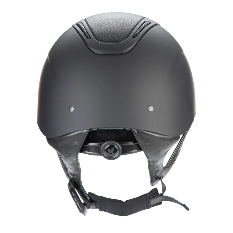 Karben Amity LTHR Black Riding Hat-2