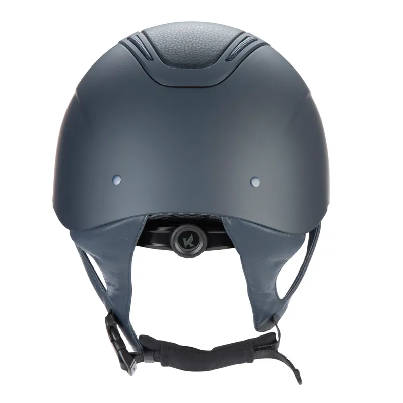 Karben Amity LTHR Navy Riding Hat-2
