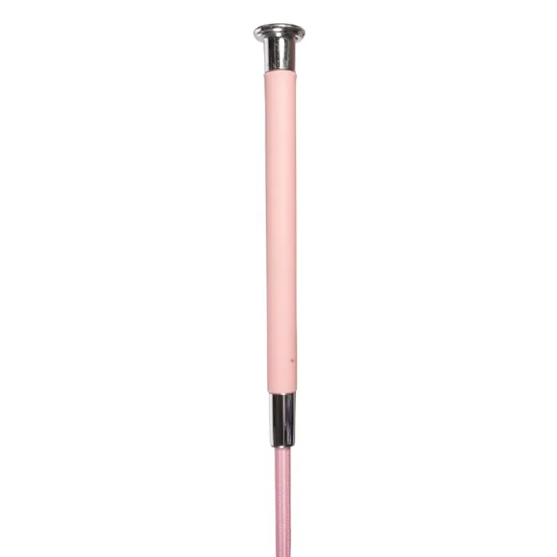 HKM Gel Handled Dressage Whip 100cm Pink-1