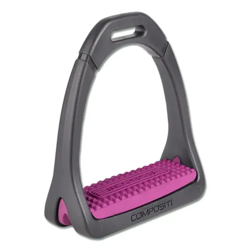 Waldhausen Premium Lightweight Plastic Stirrup Irons Fuschia