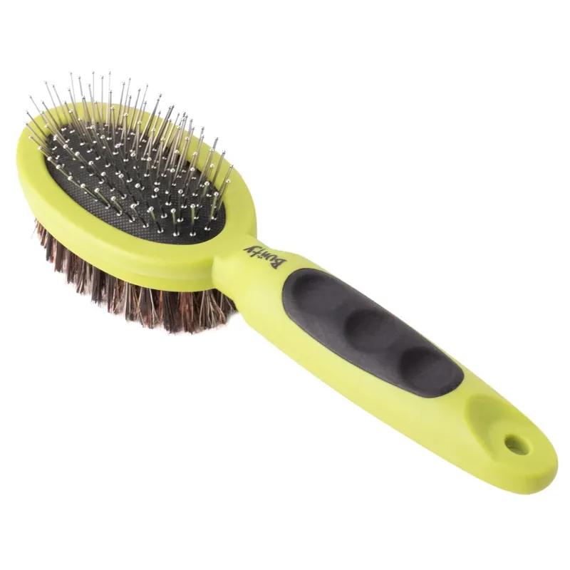 Bunty Dog Pin and Bristle Brush