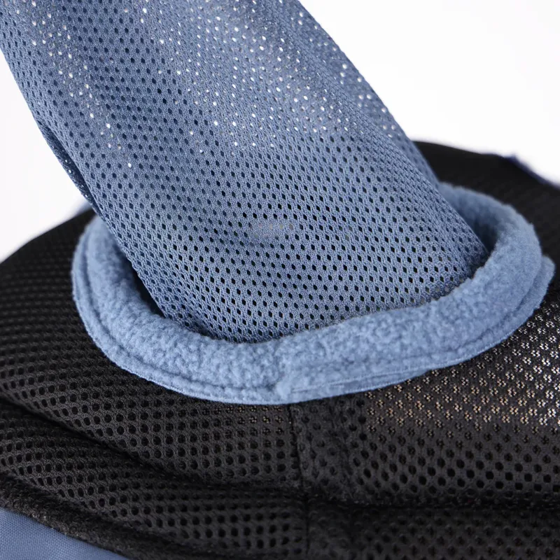 Shires Air Motion Fly Mask with Ears and Nose Deep Airforce Blue-1