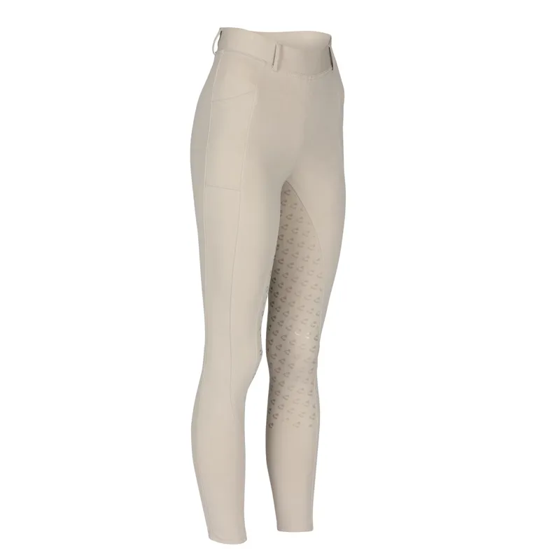 Aubrion Albany Riding Tights in Beige-1