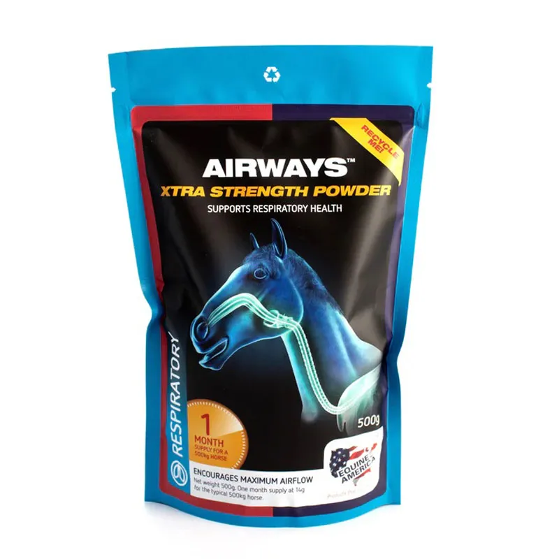 Equine America Airways Xtra Strength Powder 500g-1