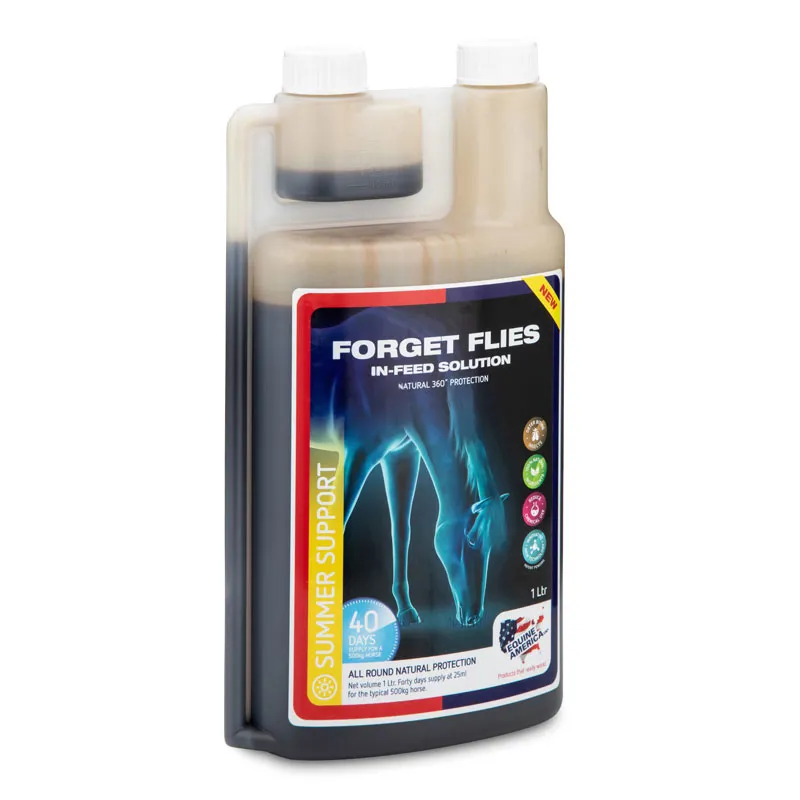 Equine America Forget Flies in Feed Solution