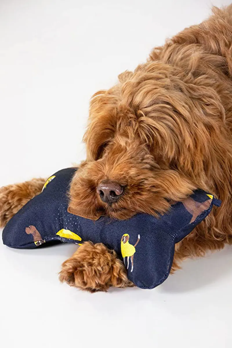 Joules Raining Dogs Bone Toy