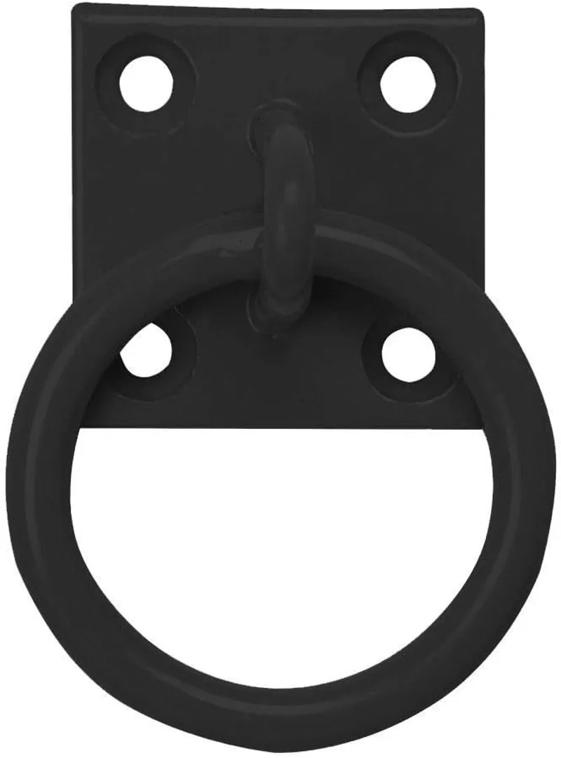Perry Swivel Tie Ring Black