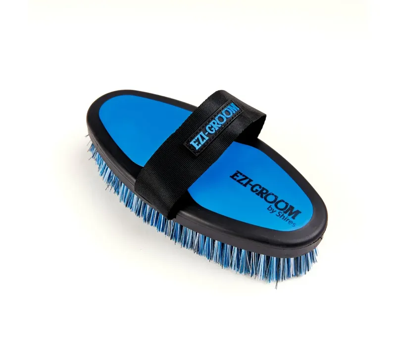 EZI-GROOM Grip Body Wash Brush NAVY Large