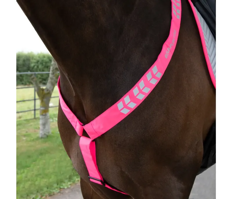 EQUI-FLECTOR Breastplate PINK