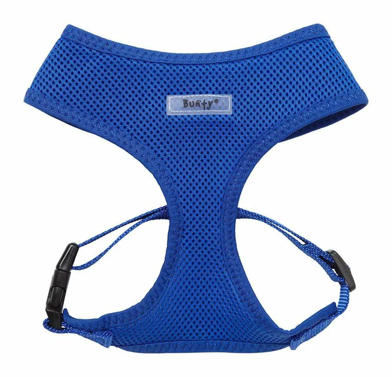 Bunty Mesh Dog Harness Blue