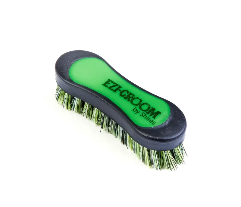 EZI-GROOM Grip Face Brush LIME GREEN Small