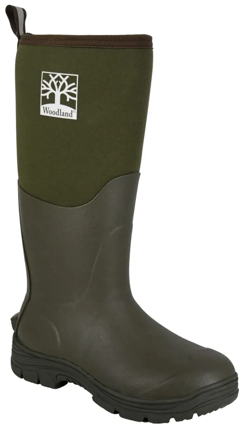 Woodland Insulated Unisex Mucker Boot Green