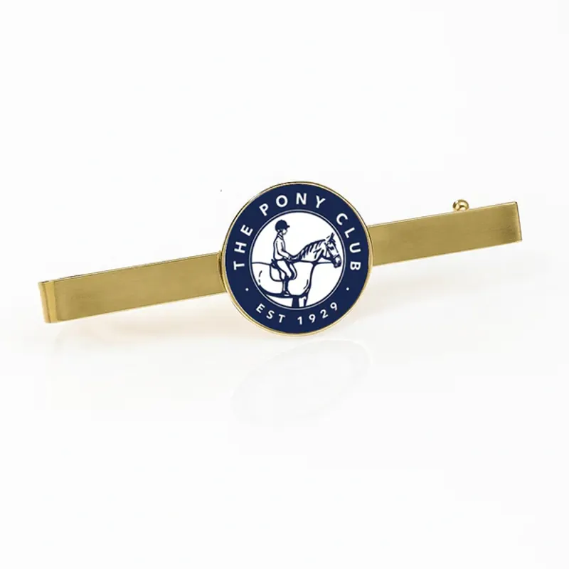 Offiicial Pony Club Enamel Stock Pin Gold