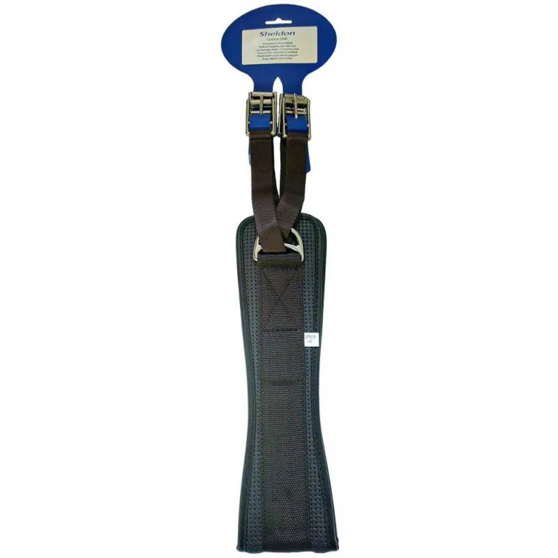 Sheldon Humane Padded Waffle Girth 50 Brown