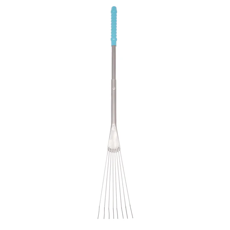Red Gorilla Long Handled Rake Sky Blue